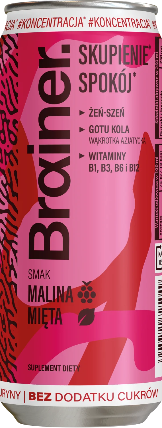 Brainer malina-mięta