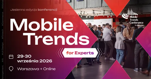 Grafika konferencji Mobile Trends For Experts 2026